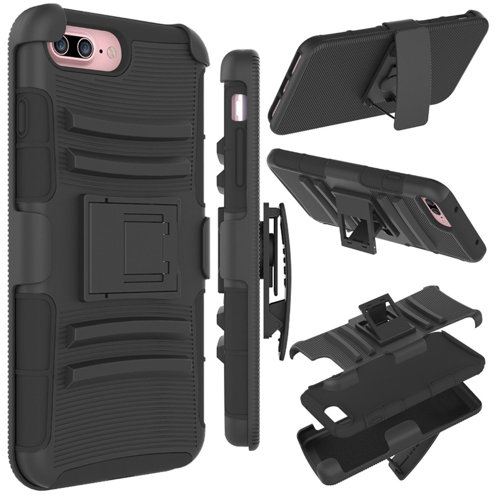 iPhone 8/7 PLUS bet clip stand armor cover